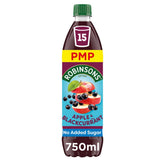Robinsons - Apple & Blackcurrant No Added Sugar Squash - 750ml apple & blackberry juice.